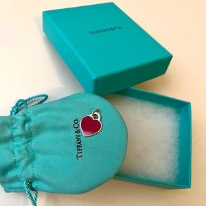 100% Authentic Tiffany&Co Small Return to Tiffany ❤️ Charm in sterling silver